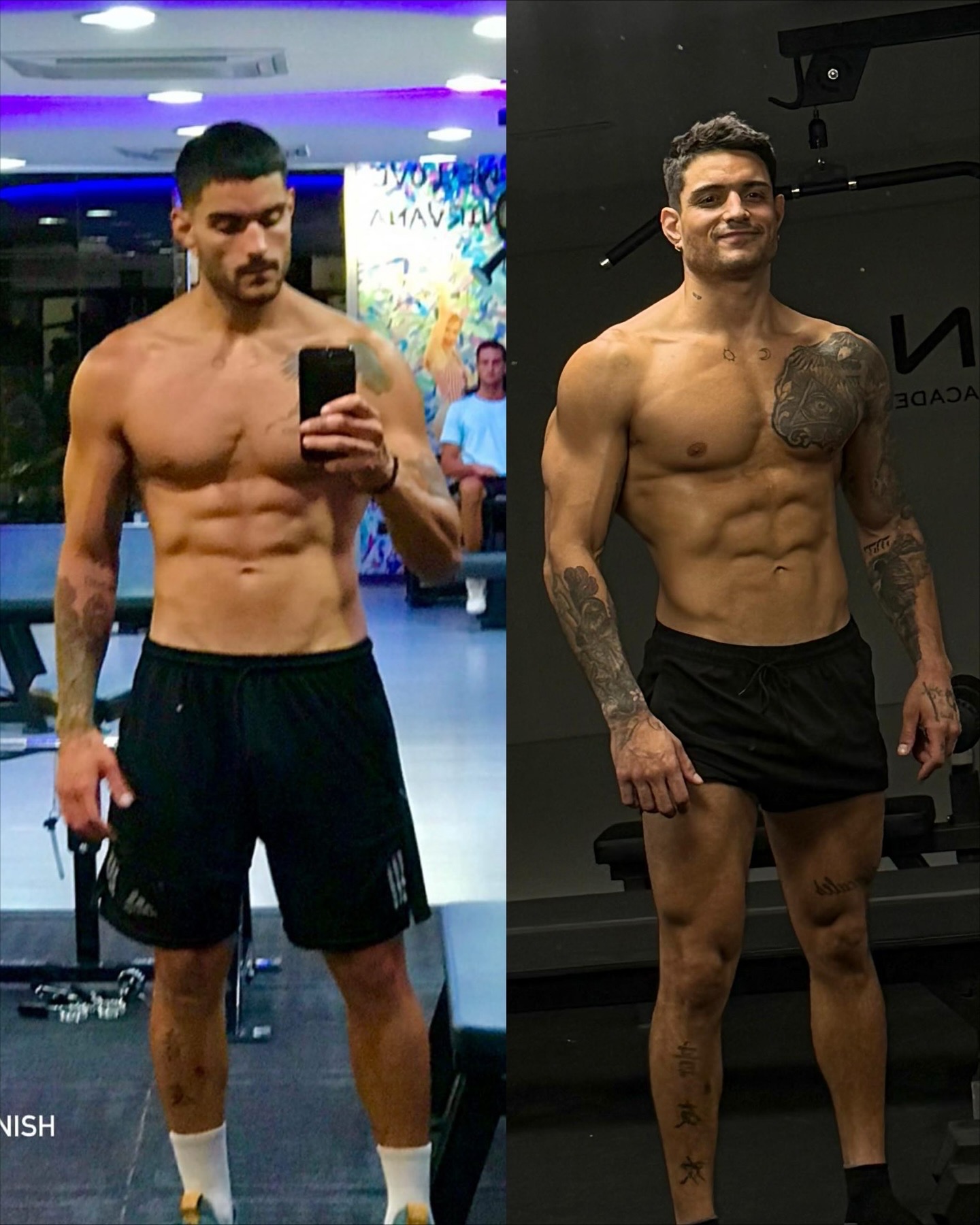 Luciano — transformación física
